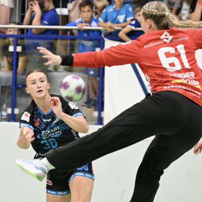 #8 Franziska Peter wurde Ihrer Rolle als Spielerin der Saison 2022/23 in der zweiten Handball-Bundesliga gerecht